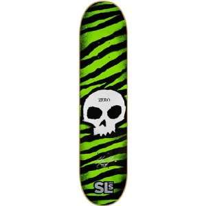  Zero Cole Street League Skull Stencil Skateboard Deck   8 