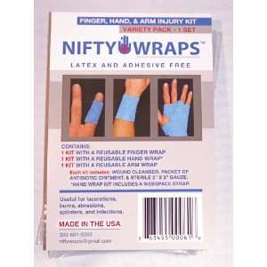  Nifty Wrap Variety  3 Pack (1 Arm, 1 Finger and 1 Hand Kit 
