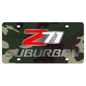  Chevrolet Z71 Suburban License Plate Automotive
