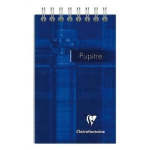  Clairefontaine Top Wirebound Ruled Notepad, 80 Sheets Each 