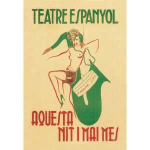  Theater Espanyol 20x30 poster