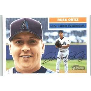  2005 Topps Heritage #115 Russ Ortiz   Atlanta Braves 