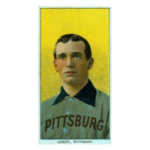  Pittsburgh, PA, Pittsburgh Pirates, Tommy Leach, Baseball 