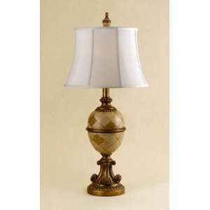  AF Lighting 6290 TL Ovid Table Lamp, Golden Bronze