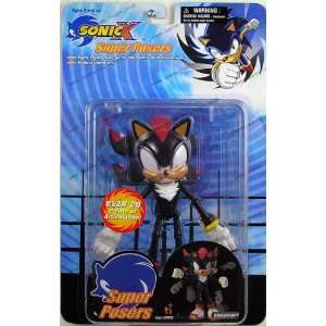  Sonic X Super Posers SHADOW the Hedgehog Action Figure 