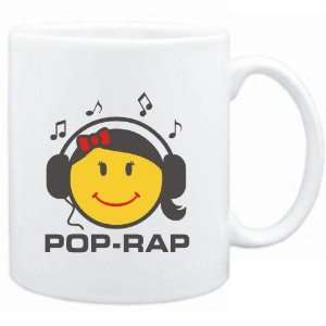  Mug White  Pop Rap   female smiley  Music Sports 