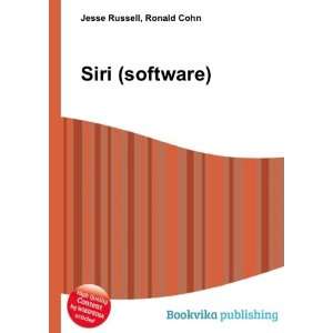  Siri (software) Ronald Cohn Jesse Russell Books