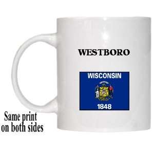  US State Flag   WESTBORO, Wisconsin (WI) Mug Everything 