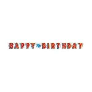  AMSCAN Banner 7X7 Feet Happy Birthday Party Streamers 