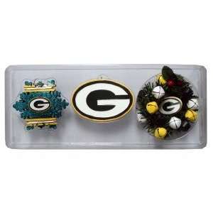 Pack Ornaments Packers   Green Bay Packers  Sports 