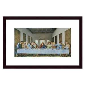 Barewalls Interactive Art The Last Supper by Leonardo da Vinci Framed 