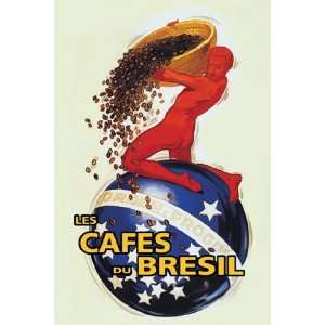 Coffees of Brazil by Unknown 12x18  Grocery & Gourmet Food
