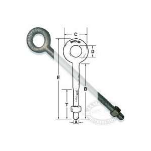   Eye Bolts Standard 08071 2 1/2 x 8 inches Industrial & Scientific