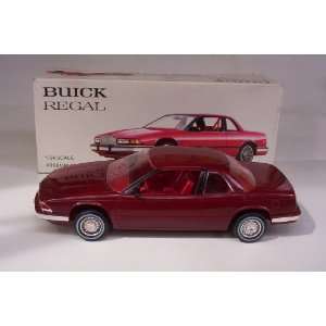 1/24 Scale 1988 Buick Regal PROMO Car 