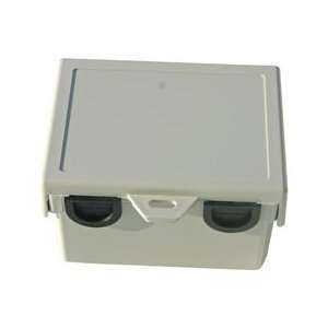 BUD Industries PTH 11811 B Style K Plastic Box with 2 Way Cable Entry 