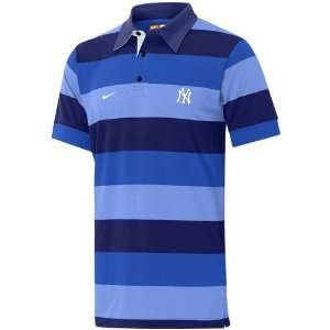  Nike New York Yankees Blue Easy Out Polo Sports 