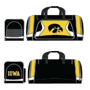  Iowa Hawkeyes Duffel Bag   Flyby Style