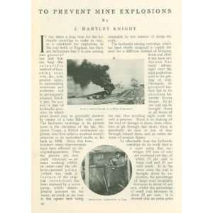  1913 Preventing Mine Explosions Hydraulic Cartridge 