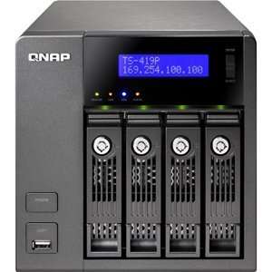  QNAP 4 BAY ISCSI NAS, HOT SWAPPABLE Electronics