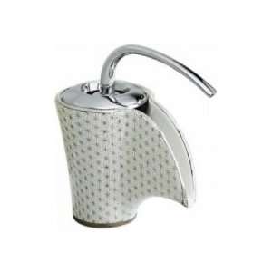   Ceramic Faucet w/Silkweave Design K 11010 VT 0 White