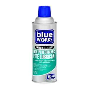 Blue Works 110320 High Performance Lubricant Spray with PTFE, 11 Oz 