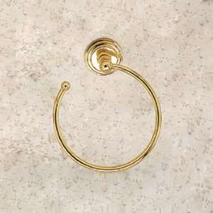  Ginger Accessories 1121 Open Towel Ring Polished Chrome 