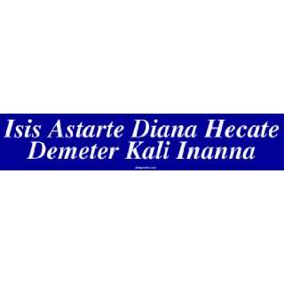  Isis Astarte Diana Hecate Demeter Kali Inanna MINIATURE 