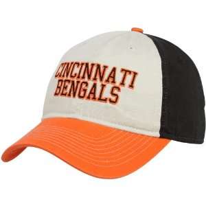   Cincinnati Bengals Black Orange Cream Wildcard Adjustable Slouch Hat