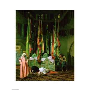  The Shrine of Imam Hussein   Poster by Jean leon Gerome 