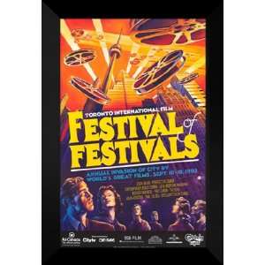  Toronto Film Festival 27x40 FRAMED Movie Poster   1992 