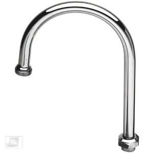  T & S Brass 133X 10 3/8 Gooseneck Swivel Faucet