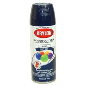  Krylon Navy Blue Spray Paint 5 Ball Decorator Aerosol 