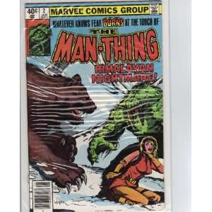  Man Thing #2 Comic Book 