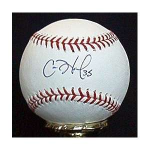  Cole Hamels Autographed Baseball