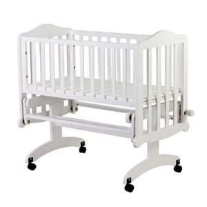  Dream on Me Dream on Me, Lullaby Cradle Glider in White 