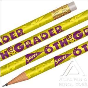  Foil 6th grader Pencils   144 pencils per order Office 
