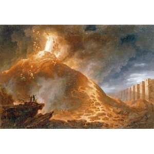  The Eruption of Vesuvius, 1768 Arts, Crafts & Sewing