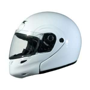 AFX FX 97 Flip up Modular Solid Helmet Medium  White 