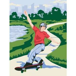  Skateboarding, Kids PBN CFT19004 Toys & Games