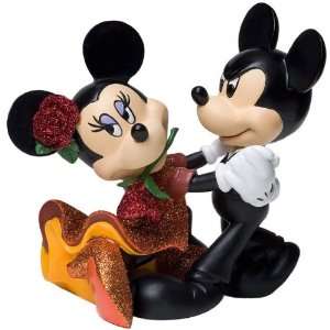  Enesco Disney Showcase Mickey and Minnie Tango Figurine, 4 