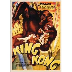  King Kong (1933) 27 x 40 Movie Poster Spanish Style A 