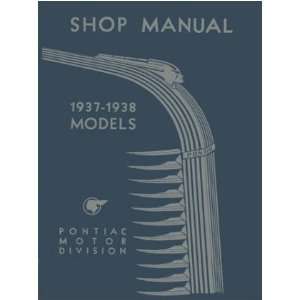  1937 1938 PONTIAC Shop Service Repair Manual Book 