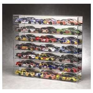 Twenty One Car 1/24th Scale Die Cast Display Case with a Mirrored Back 