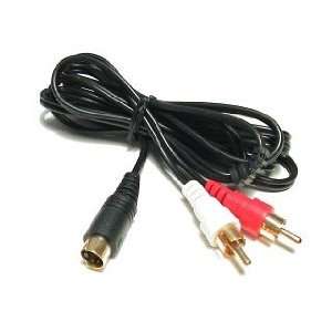  12 DUAL RCA TO SVHS Y ADAPTER Electronics