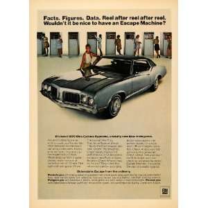  1969 Ad 70 Oldsmobile Cutlass Supreme Escape Machine 