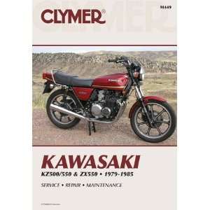  1979 1985 Kawasaki KZ500 KZ550 ZX550 Clymer Repair Manual 