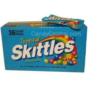 Skittles Tropical (36 Ct)  Grocery & Gourmet Food