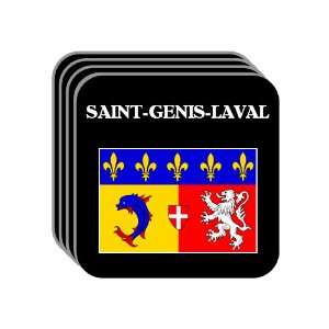  Rhone Alpes   SAINT GENIS LAVAL Set of 4 Mini Mousepad 