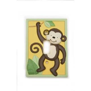 Kids Line Decor Shoppe Switchplate Cover, Monkey