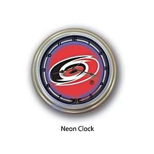  Carolina Hurricanes Neon Clock 18